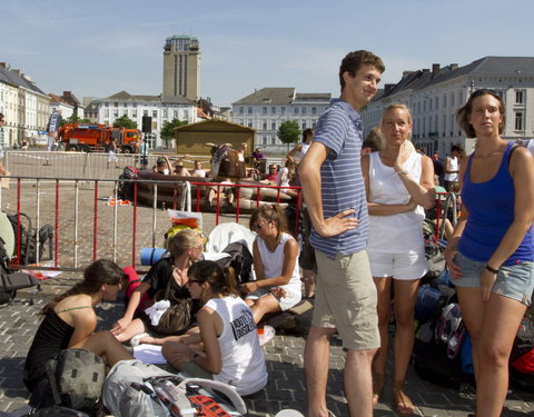 UGent race 'Route du Soleil', liftrace naar Barcelona met 300 UGent studenten-16600