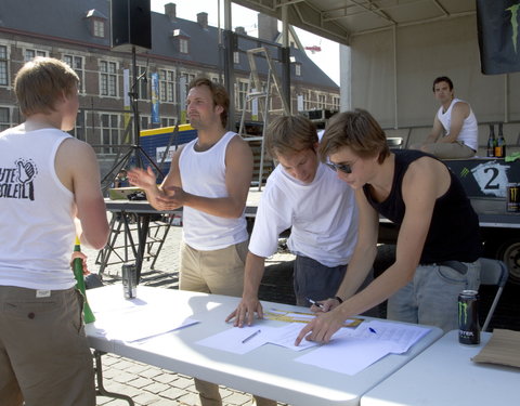 UGent race 'Route du Soleil', liftrace naar Barcelona met 300 UGent studenten-16602