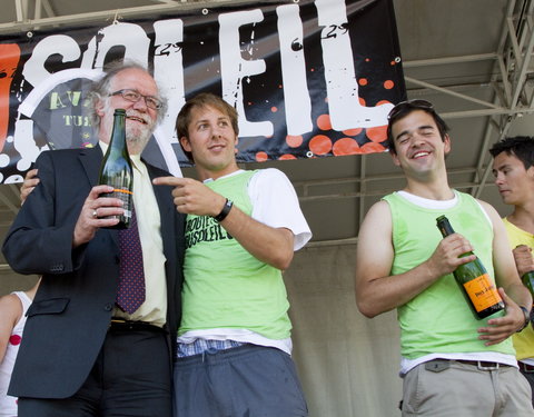 UGent race 'Route du Soleil', liftrace naar Barcelona met 300 UGent studenten-16612