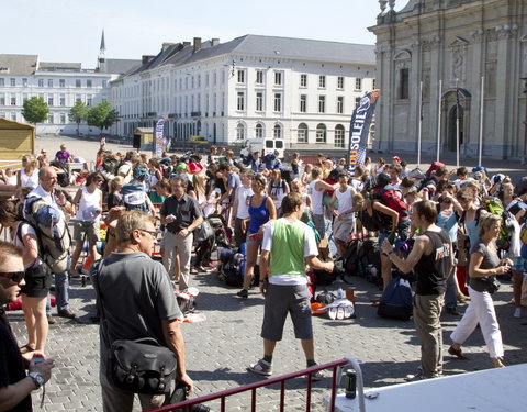 UGent race 'Route du Soleil', liftrace naar Barcelona met 300 UGent studenten-16614