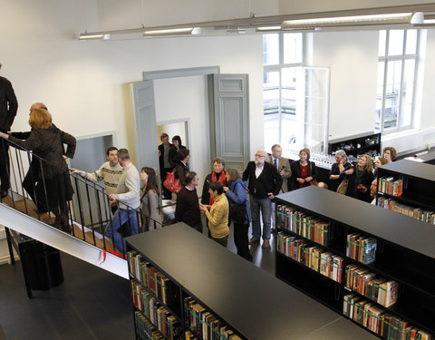 Inhuldiging eerste fase faculteitsbibliotheek Letteren en Wijsbegeerte-1670