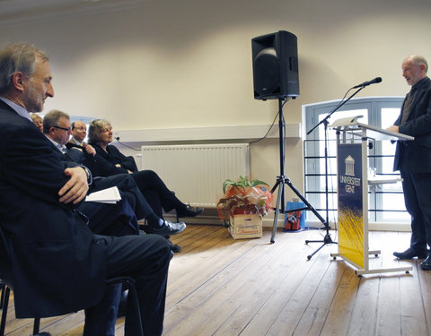 Inhuldiging eerste fase faculteitsbibliotheek Letteren en Wijsbegeerte-1683