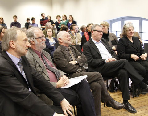 Inhuldiging eerste fase faculteitsbibliotheek Letteren en Wijsbegeerte-1689