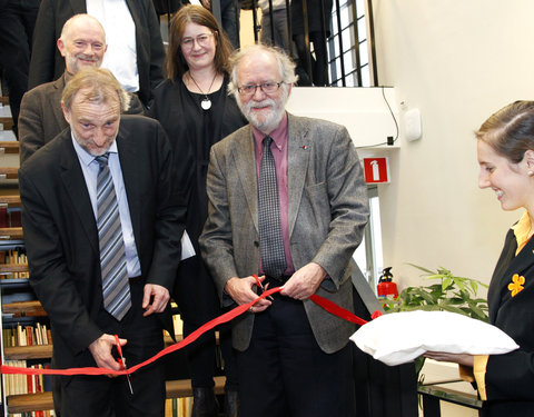 Inhuldiging eerste fase faculteitsbibliotheek Letteren en Wijsbegeerte-1700