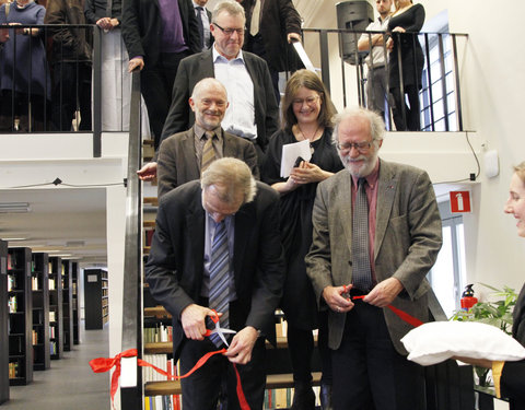 Inhuldiging eerste fase faculteitsbibliotheek Letteren en Wijsbegeerte-1701