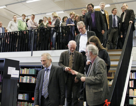 Inhuldiging eerste fase faculteitsbibliotheek Letteren en Wijsbegeerte-1703