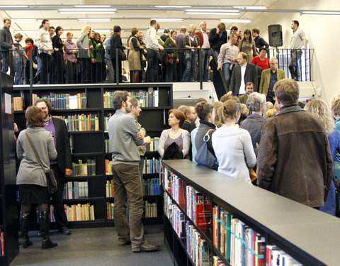 Inhuldiging eerste fase faculteitsbibliotheek Letteren en Wijsbegeerte-1708