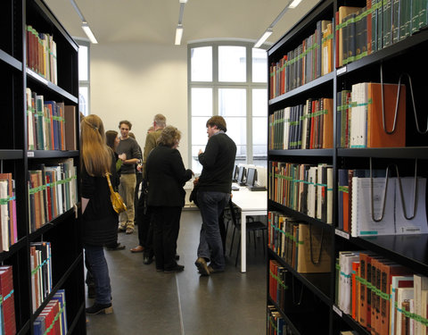 Inhuldiging eerste fase faculteitsbibliotheek Letteren en Wijsbegeerte-1712