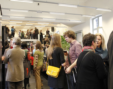 Inhuldiging eerste fase faculteitsbibliotheek Letteren en Wijsbegeerte-1717