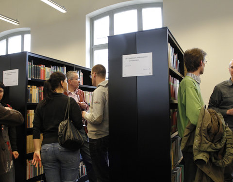 Inhuldiging eerste fase faculteitsbibliotheek Letteren en Wijsbegeerte-1718