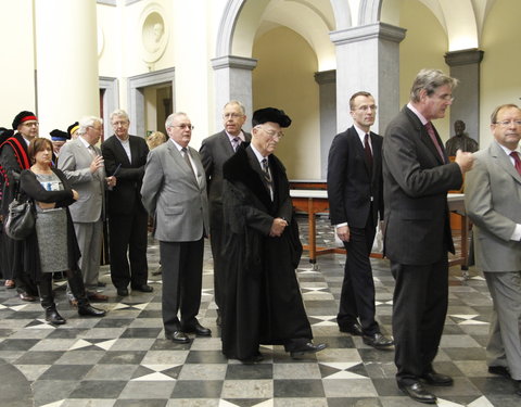 Plechtige opening academiejaar 2010/2011 aan de Universiteit Gent-17205