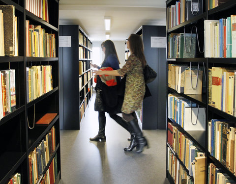 Inhuldiging eerste fase faculteitsbibliotheek Letteren en Wijsbegeerte-1723