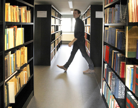 Inhuldiging eerste fase faculteitsbibliotheek Letteren en Wijsbegeerte-1724