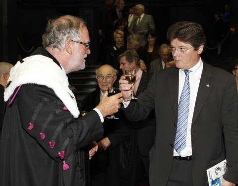 Plechtige opening academiejaar 2010/2011 aan de Universiteit Gent-17244