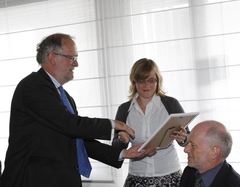 Uitreiking eerste getuigschriften doctoraatsopleiding UGent-17259