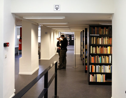 Inhuldiging eerste fase faculteitsbibliotheek Letteren en Wijsbegeerte-1729