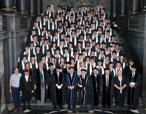 Proclamatie 2009/2010 faculteit Wetenschappen, groep 2-17450