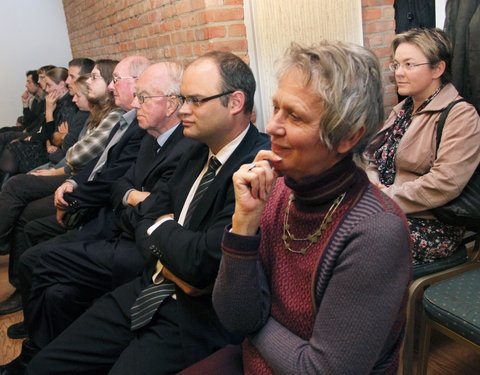 Sarton Leerstoel academiejaar 2011/2012, faculteit Wetenschappen-1763