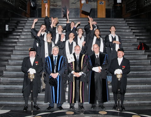 Proclamatie 2010/2011 faculteit Wetenschappen