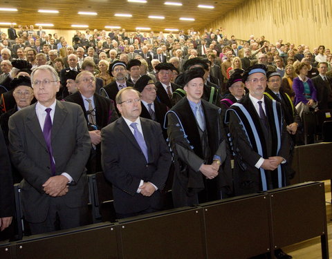 Academische zitting n.a.v. 175 jaar ingenieursopleiding aan de UGent met uitreiking eredoctoraat-18350