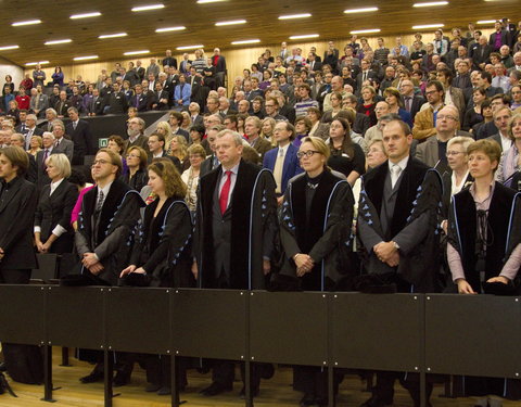 Academische zitting n.a.v. 175 jaar ingenieursopleiding aan de UGent met uitreiking eredoctoraat-18375