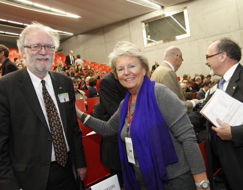 Vlaams Wetenschappelijk Economisch Congres aan UGent, in het kader van het Belgische EU-voorzitterschap en met hoofdthema 'Gloka