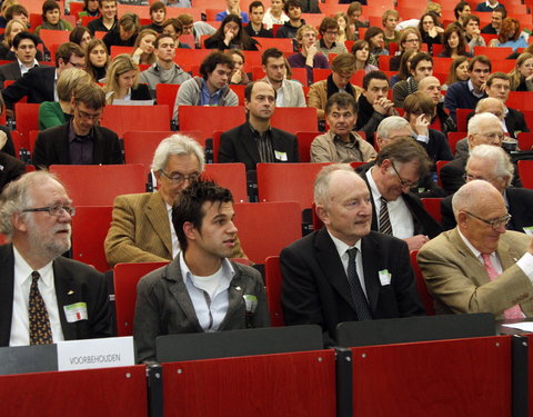 Vlaams Wetenschappelijk Economisch Congres aan UGent, in het kader van het Belgische EU-voorzitterschap en met hoofdthema 'Gloka