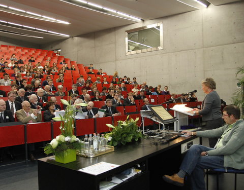 Vlaams Wetenschappelijk Economisch Congres aan UGent, in het kader van het Belgische EU-voorzitterschap en met hoofdthema 'Gloka