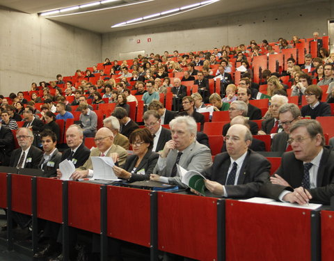 Vlaams Wetenschappelijk Economisch Congres aan UGent, in het kader van het Belgische EU-voorzitterschap en met hoofdthema 'Gloka