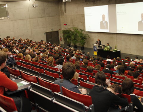 Vlaams Wetenschappelijk Economisch Congres aan UGent, in het kader van het Belgische EU-voorzitterschap en met hoofdthema 'Gloka