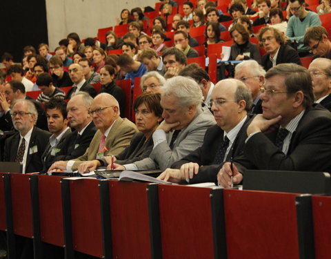 Vlaams Wetenschappelijk Economisch Congres aan UGent, in het kader van het Belgische EU-voorzitterschap en met hoofdthema 'Gloka