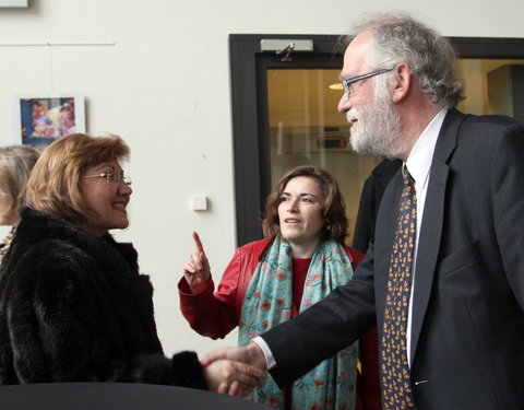 Inauguratie van de cursussen Turks gegeven door het Universitair Centrum voor Talenonderwijs (UCT) van de UGent in samenwerking 