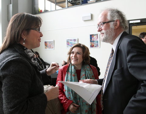 Inauguratie van de cursussen Turks gegeven door het Universitair Centrum voor Talenonderwijs (UCT) van de UGent in samenwerking 