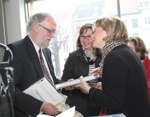 Inauguratie van de cursussen Turks gegeven door het Universitair Centrum voor Talenonderwijs (UCT) van de UGent in samenwerking 