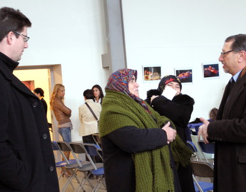 Inauguratie van de cursussen Turks gegeven door het Universitair Centrum voor Talenonderwijs (UCT) van de UGent in samenwerking 