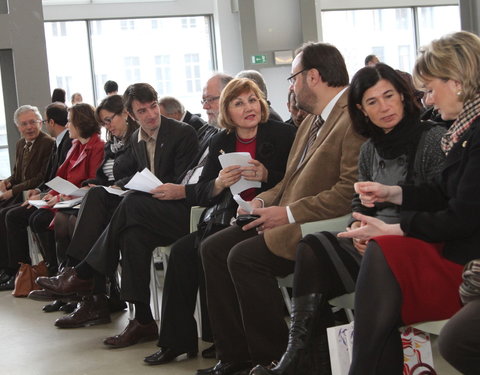 Inauguratie van de cursussen Turks gegeven door het Universitair Centrum voor Talenonderwijs (UCT) van de UGent in samenwerking 