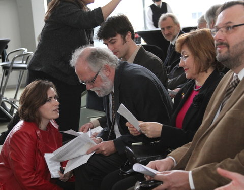 Inauguratie van de cursussen Turks gegeven door het Universitair Centrum voor Talenonderwijs (UCT) van de UGent in samenwerking 