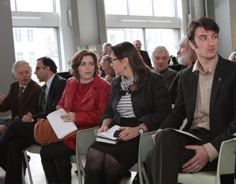 Inauguratie van de cursussen Turks gegeven door het Universitair Centrum voor Talenonderwijs (UCT) van de UGent in samenwerking 