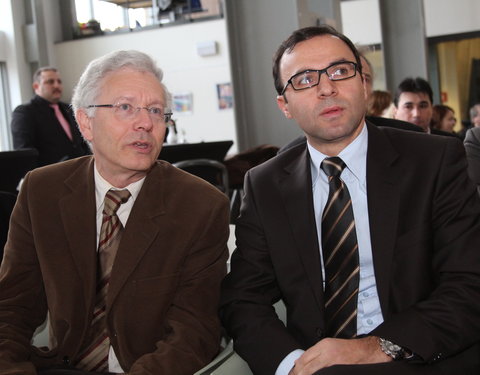 Inauguratie van de cursussen Turks gegeven door het Universitair Centrum voor Talenonderwijs (UCT) van de UGent in samenwerking 