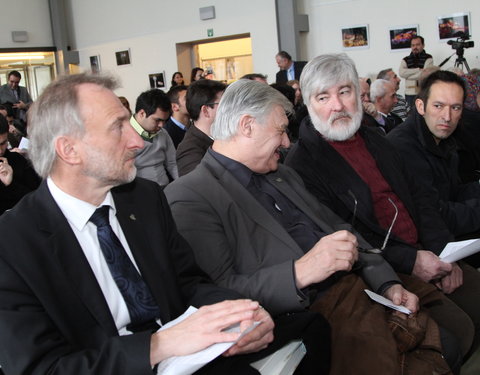 Inauguratie van de cursussen Turks gegeven door het Universitair Centrum voor Talenonderwijs (UCT) van de UGent in samenwerking 