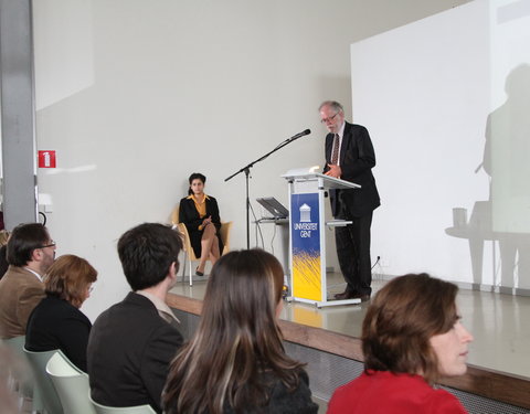 Inauguratie van de cursussen Turks gegeven door het Universitair Centrum voor Talenonderwijs (UCT) van de UGent in samenwerking 