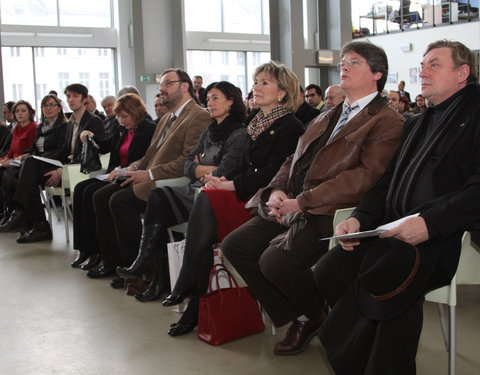 Inauguratie van de cursussen Turks gegeven door het Universitair Centrum voor Talenonderwijs (UCT) van de UGent in samenwerking 