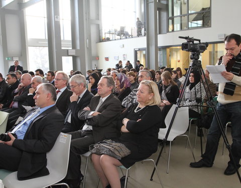 Inauguratie van de cursussen Turks gegeven door het Universitair Centrum voor Talenonderwijs (UCT) van de UGent in samenwerking 