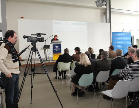 Inauguratie van de cursussen Turks gegeven door het Universitair Centrum voor Talenonderwijs (UCT) van de UGent in samenwerking 