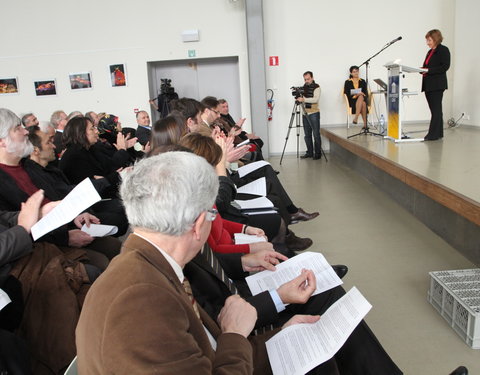 Inauguratie van de cursussen Turks gegeven door het Universitair Centrum voor Talenonderwijs (UCT) van de UGent in samenwerking 