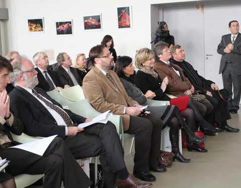 Inauguratie van de cursussen Turks gegeven door het Universitair Centrum voor Talenonderwijs (UCT) van de UGent in samenwerking 