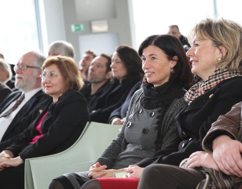 Inauguratie van de cursussen Turks gegeven door het Universitair Centrum voor Talenonderwijs (UCT) van de UGent in samenwerking 