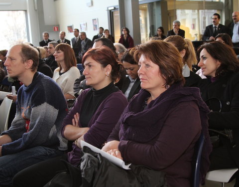 Inauguratie van de cursussen Turks gegeven door het Universitair Centrum voor Talenonderwijs (UCT) van de UGent in samenwerking 