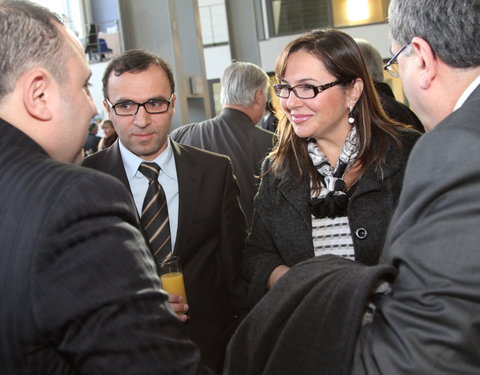 Inauguratie van de cursussen Turks gegeven door het Universitair Centrum voor Talenonderwijs (UCT) van de UGent in samenwerking 