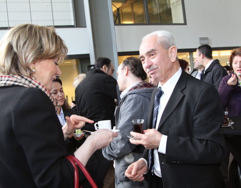 Inauguratie van de cursussen Turks gegeven door het Universitair Centrum voor Talenonderwijs (UCT) van de UGent in samenwerking 